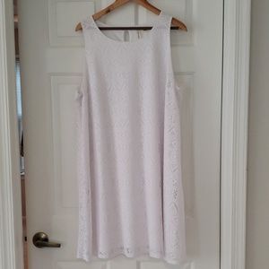 White Overlay Sheath Deess